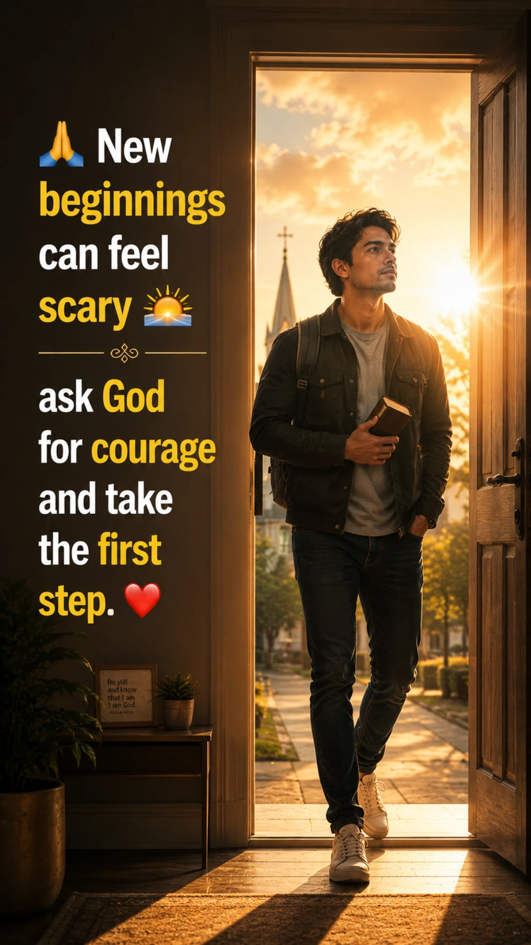God motivation quotes for courage, confidence, faith, and new beginnings