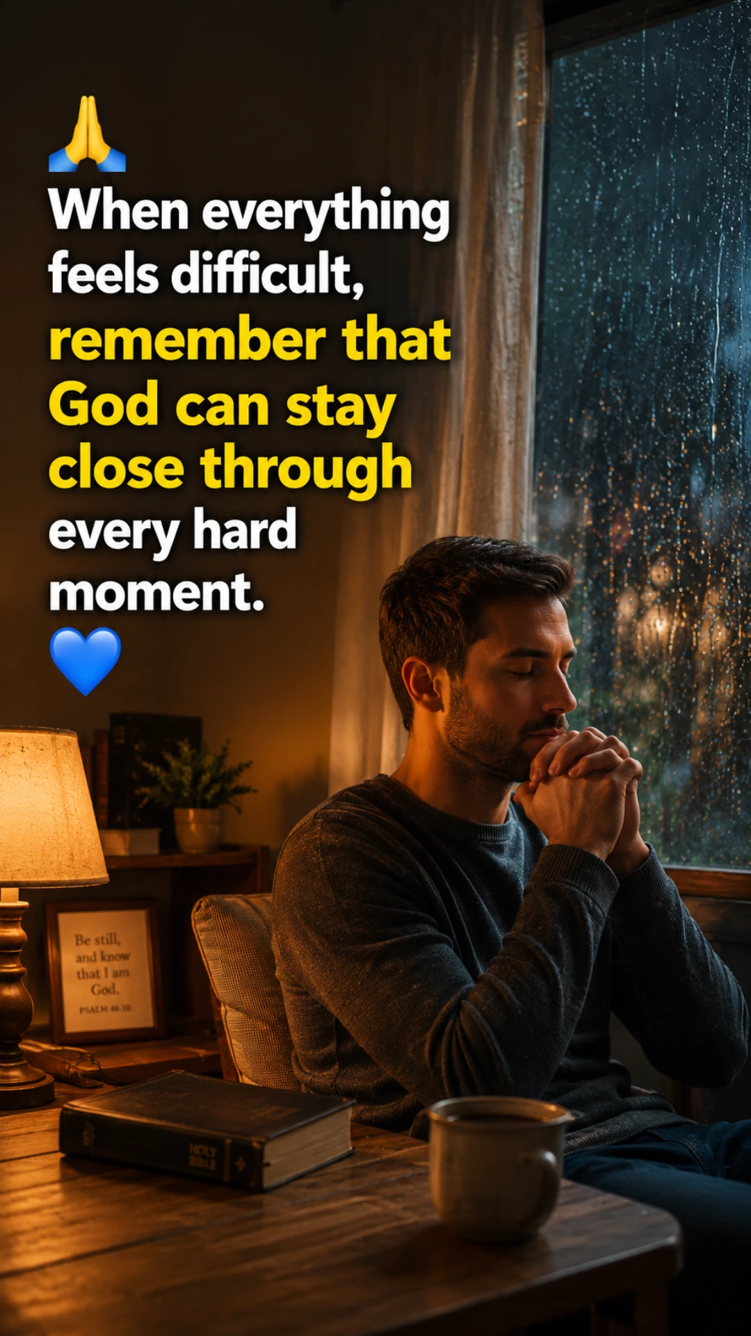 God quotes for difficult times, comfort, faith, and strength