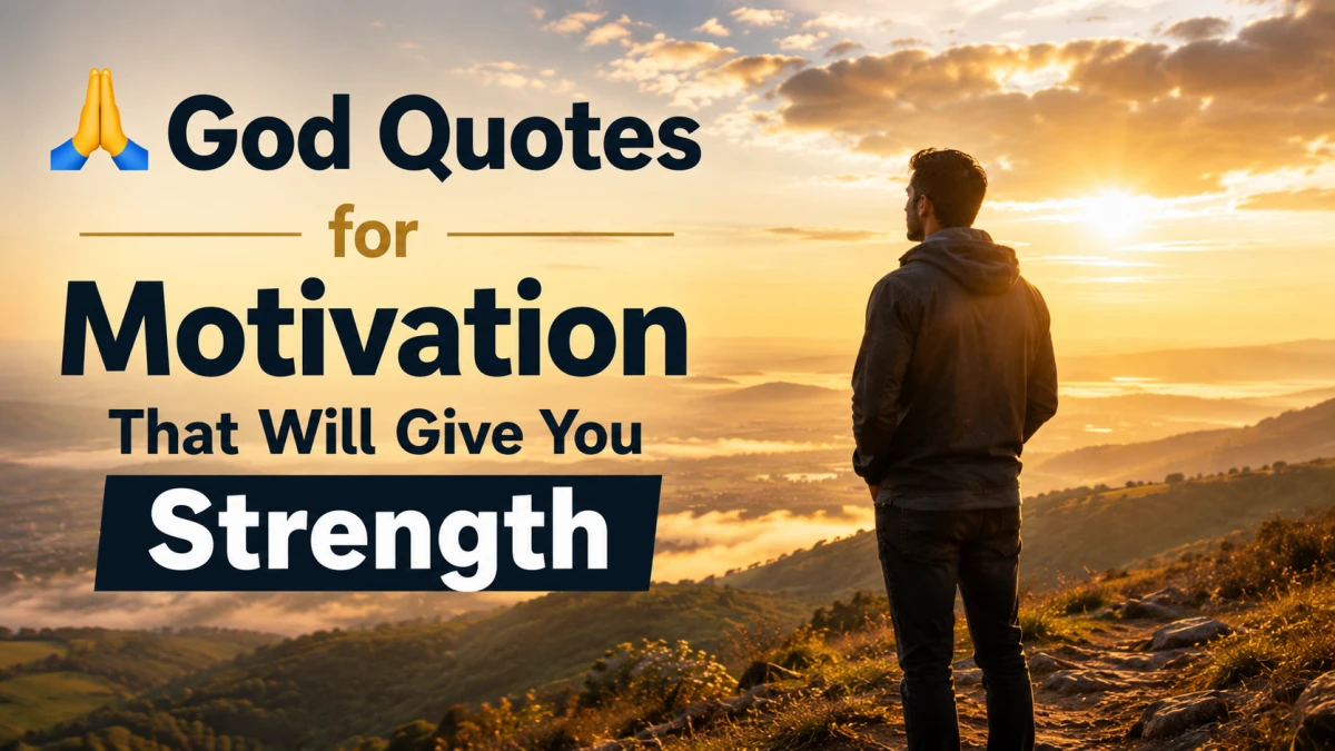 God Quotes for Motivation That Can Renew Your Faith and Hope