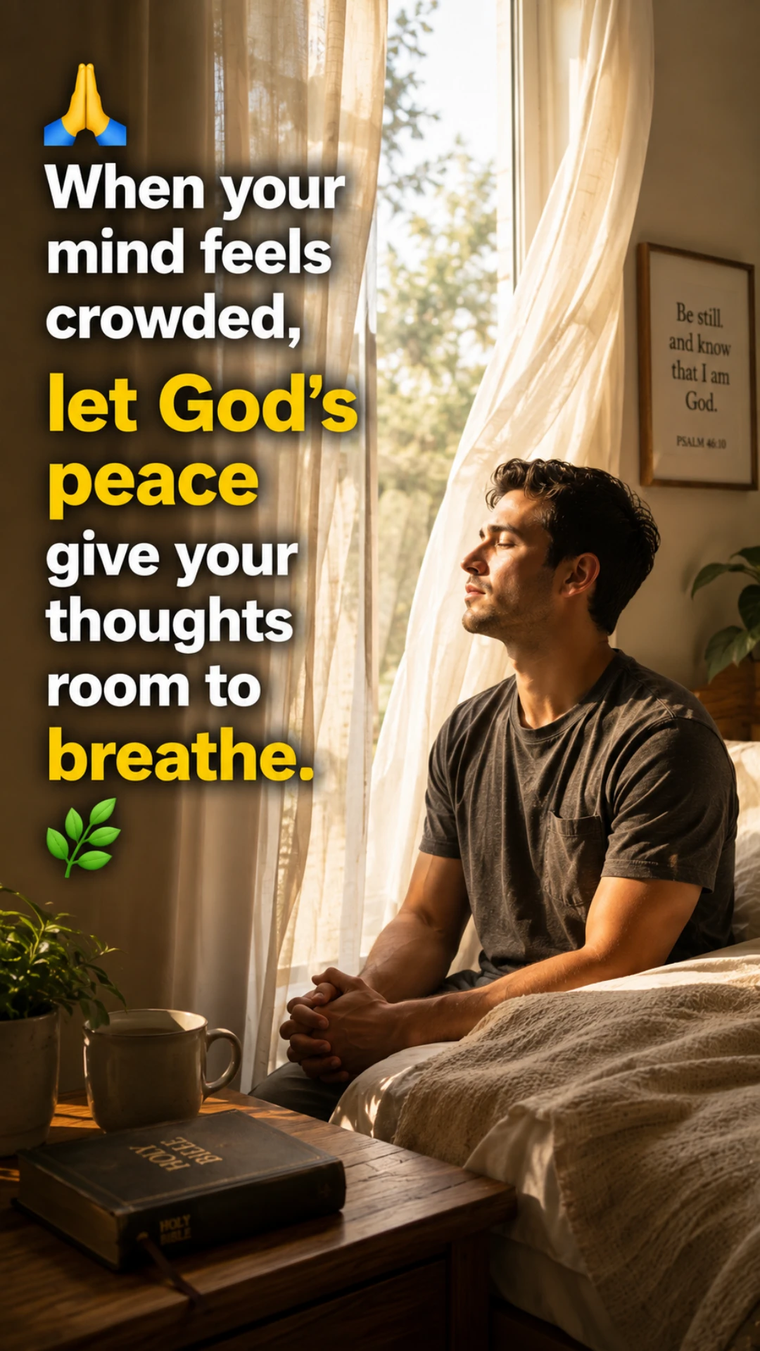 God quotes for peace and comfort during stressful and quiet days
