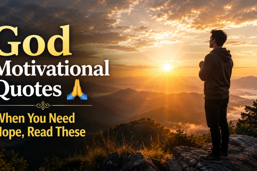 God Motivational Quotes That Will Give You Hope When You Need It Most 🙏