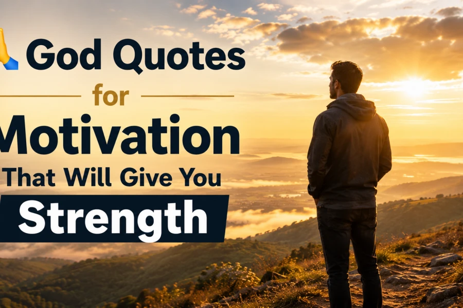 God Quotes for Motivation That Can Renew Your Faith and Hope
