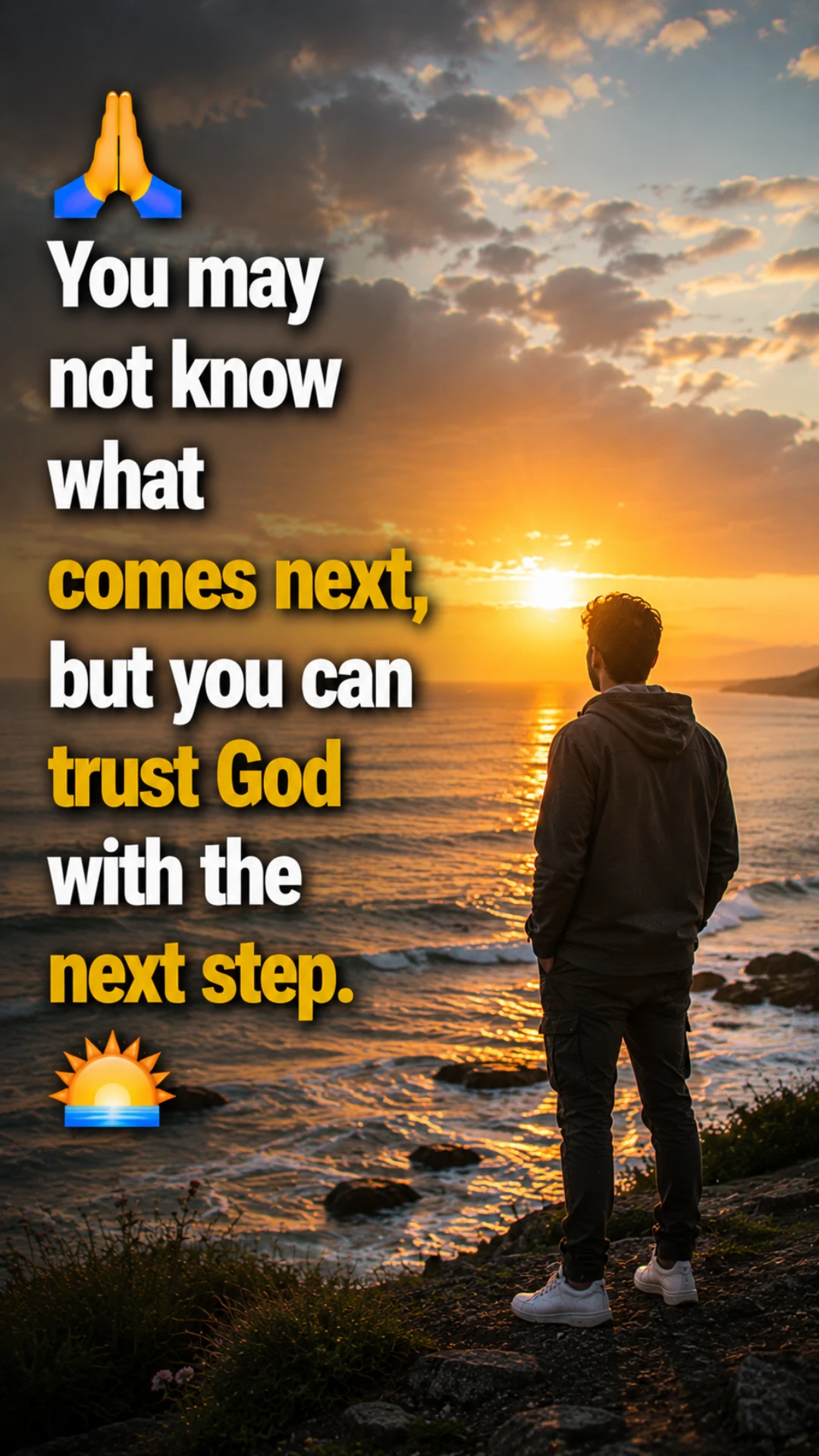Trusting God quotes for uncertain times, patience, faith, and future hope