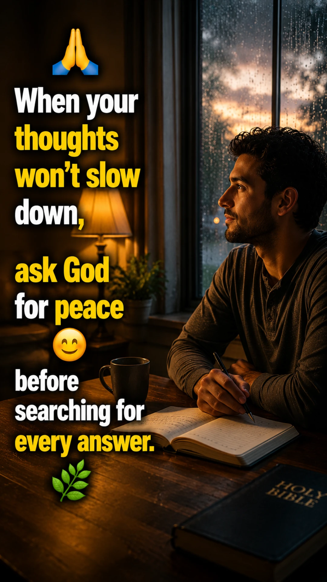 Inspirational quotes about Godβs peace during anxious moments